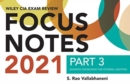 Wiley CIA Exam Review Focus Notes 2021, Part 3 : Business Knowledge for Internal Auditing - Book
