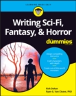 Writing Sci-Fi, Fantasy, & Horror For Dummies - Book