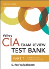 Wiley CIA 2022 Part 1 Test Bank - Essentials of Internal Auditing (1-year access) - Book