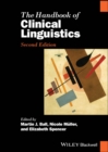 The Handbook of Clinical Linguistics - Book