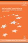Institutional Challenges in Post-Constitutional Europe : Governing Change - eBook