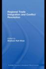 Regional Trade Integration and Conflict Resolution - eBook