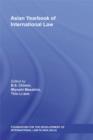 Asian Yearbook of International Law : Volume 13 (2007) - eBook