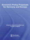 Economic Policy Proposals for Germany and Europe - eBook