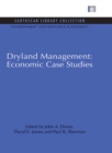 Dryland Management: Economic Case Studies - eBook