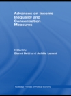 Advances on Income Inequality and Concentration Measures - eBook