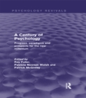 A Century of Psychology : Progress, Paradigms and Prospects for the New Millennium - eBook