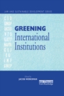 Greening International Institutions - eBook