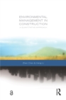 Environmental Management in Construction : A Quantitative Approach - eBook