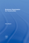 Business Organisation for Construction - eBook