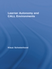 Learner Autonomy and CALL Environments - eBook