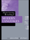 Effective Learning and Teaching in Modern Languages - eBook