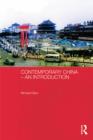 Contemporary China - An Introduction - eBook