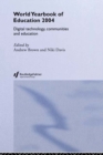 World Yearbook of Education 2004 : Digital Technologies, Communities and Education - eBook