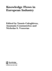 Knowledge Flows in European Industry - eBook