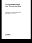 Realism Discourse and Deconstruction - eBook