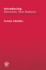 Introducing Electronic Text Analysis : A Practical Guide for Language and Literary Studies - eBook