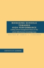 Managing Schools Towards High Performance - eBook