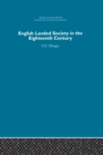 English Landed Society in the Eighteenth Century - eBook
