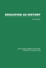 Education as History - eBook