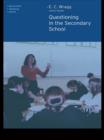 Questioning in the Secondary School - eBook