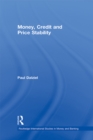 Money, Credit and Price Stability - eBook