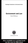 Environment and Law - eBook