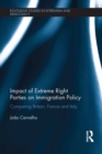 Impact of Extreme Right Parties on Immigration Policy : Comparing Britain, France and Italy - eBook