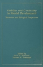 Stability and Continuity in Mental Development : Behavioral and Biological Perspectives - eBook