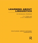 Learning about Linguistics - eBook