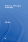 Dictionary of Biological Psychology - eBook