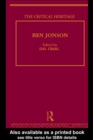 Ben Jonson : The Critical Heritage - eBook