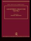 Geoffrey Chaucer : The Critical Heritage Volume 2 1837-1933 - eBook