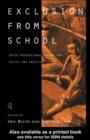 Exclusion From School : Multi-Professional Approaches to Policy and Practice - eBook