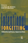 Intentional Forgetting : Interdisciplinary Approaches - eBook