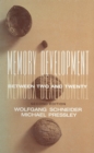 Memory Development Between Two and Twenty - eBook