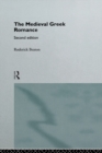 The Medieval Greek Romance - eBook
