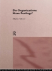 Do Organizations Have Feelings? - eBook