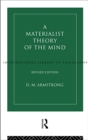 A Materialist Theory of the Mind - eBook