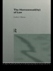 The Homosexual(ity) of law - eBook