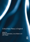 Critical Race Theory in England - eBook