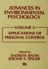 Advances in Environmental Psychology : Volume 2: Applications of Personal Control - eBook