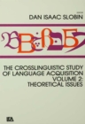 The Crosslinguistic Study of Language Acquisition : Volume 2: Theoretical Issues - eBook