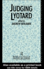 Judging Lyotard - eBook