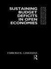 Sustaining Domestic Budget Deficits in Open Economies - eBook