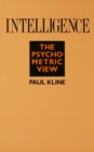Intelligence : The Psychometric View - eBook