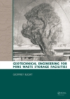 Geotechnical Engineering for Mine Waste Storage Facilities - eBook