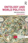 Ontology and World Politics : Void Universalism I - eBook