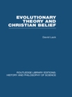 Evolutionary Theory and Christian Belief : The Unresolved Conflict - eBook