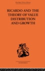 Ricardo and the Theory of Value Distribution and Growth - eBook